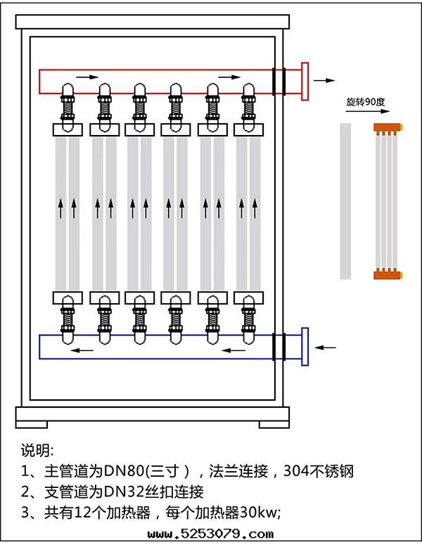 360kw紫铜(tóng)闆式電(diàn)鍋(guō)炉